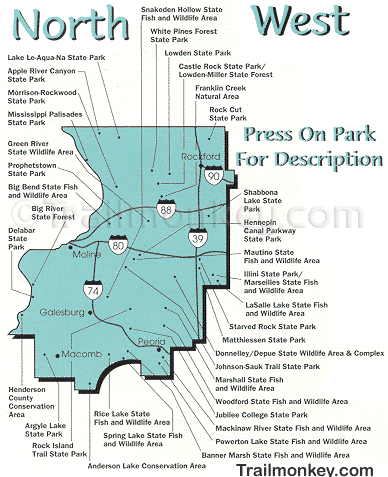 a map of illinois cities. Illinois Welcome Centers